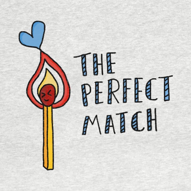 'The Perfect Match' by bluevolcanoshop@gmail.com